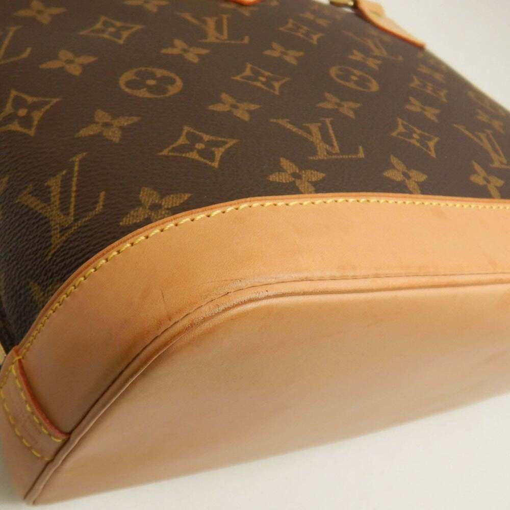 LOUIS VUITTON Authentic Brown Monogram Alma Bag - Picture 12 of 16